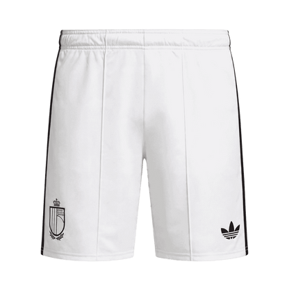 Belgium Mens Away Soccer Shorts World Cup 2026 White