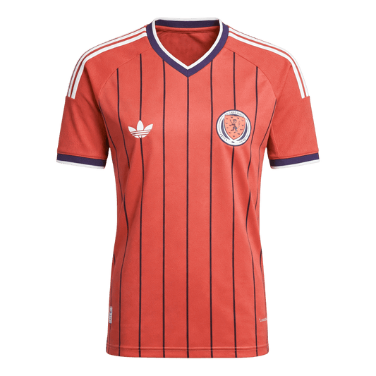 Scotland Mens Away Soccer Jersey World Cup 2026 Pink - Player Version