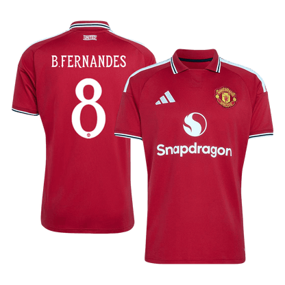 Manchester United Home Soccer Jersey 2026/27 – B.FERNANDES #8 – UCL
