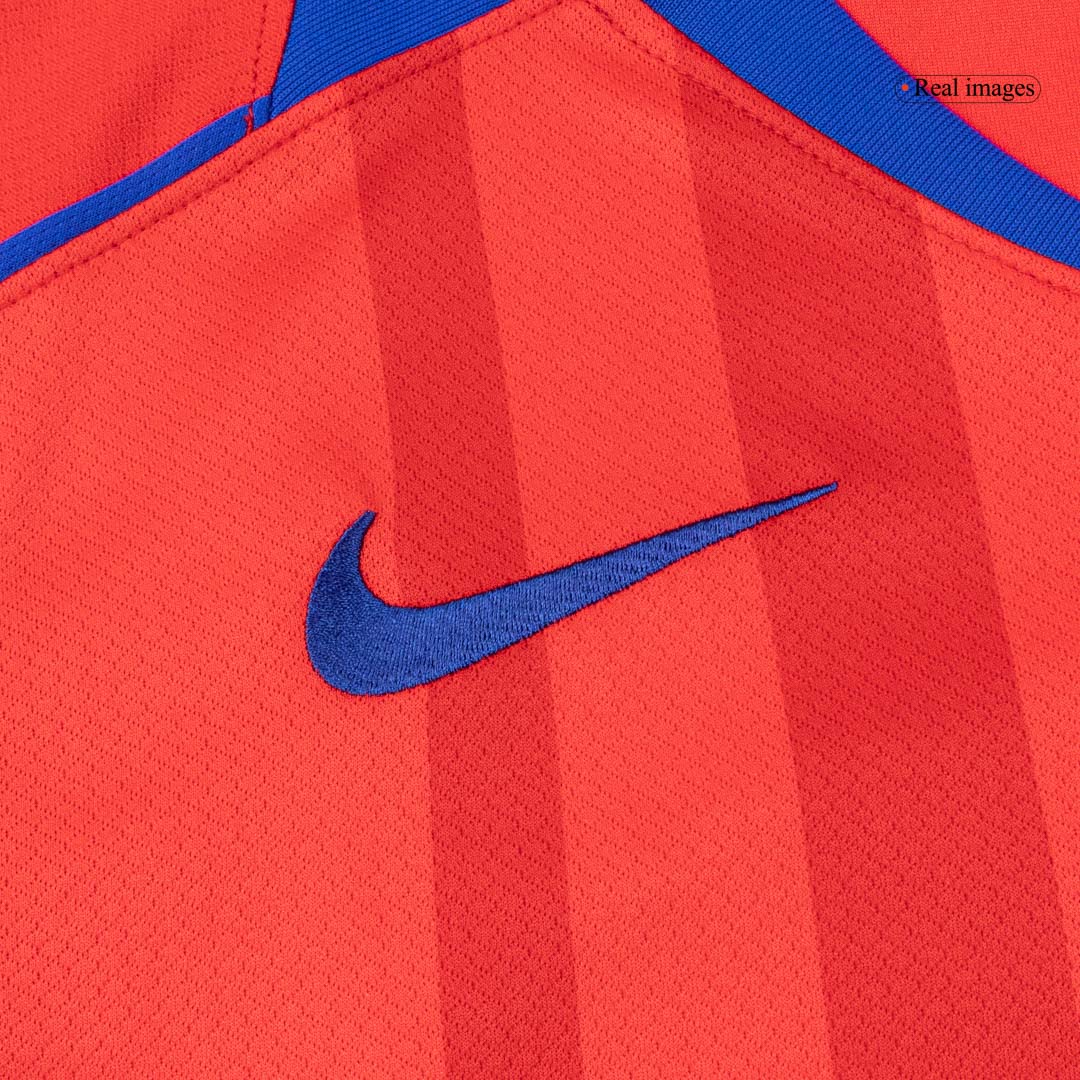 PSG Mens Third Away Soccer Jersey 2025/26 Red