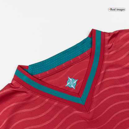 BERNARDO #10 Portugal Mens Home Soccer Jersey World Cup 2026 Red [PREMIUM]