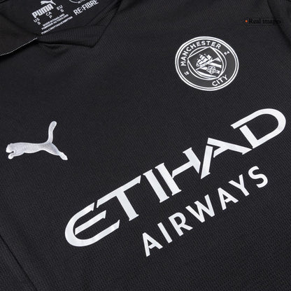 Manchester City Womens Away Soccer Jersey 2025/26 Black