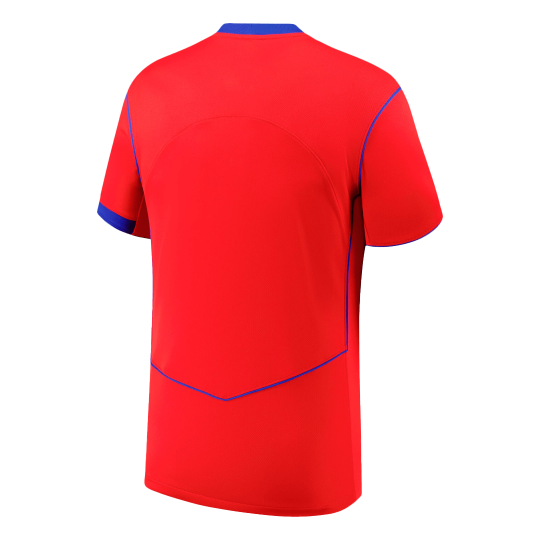 PSG Mens Third Away Soccer Kit 2025/26 Red