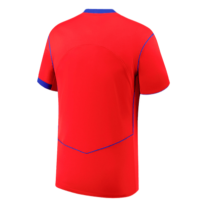 PSG Mens Third Away Soccer Kit 2025/26 Red