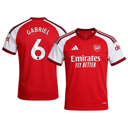 Arsenal Home Soccer Jersey 2026/27 – GABRIEL #6 (Player Version)