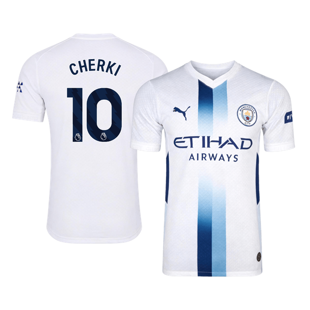 Manchester City Third Away Soccer Jersey 2026/27 – CHERKI #10 (Player Version)
