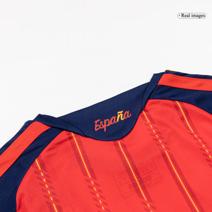 [Champion Edition] Spain Kids Home Soccer Kit World Cup 2026