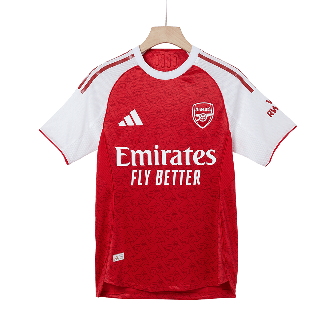 Arsenal Mens Home Soccer Jersey 2025/26 Red - Player Version