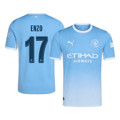 Manchester City Home Soccer Jersey 2026/27 – ENZO #17 – UCL