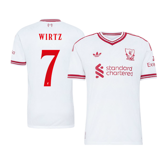 Liverpool Away Soccer Jersey 2026/27 – WIRTZ #7 – UCL (Player Version)
