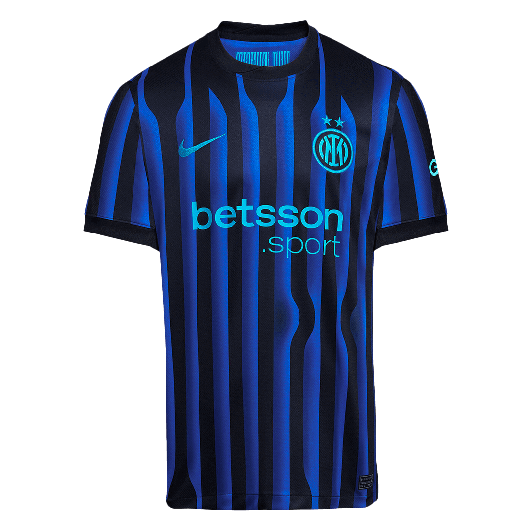 LAUTARO #10 Inter Milan Mens Home Soccer Jersey 2025/26 Blue&Black