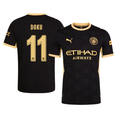 Manchester City Away Soccer Jersey 2026/27 – DOKU #11 – UCL (Player Version)