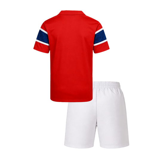 Norway Kids Home Soccer Kit World Cup 2026 Red