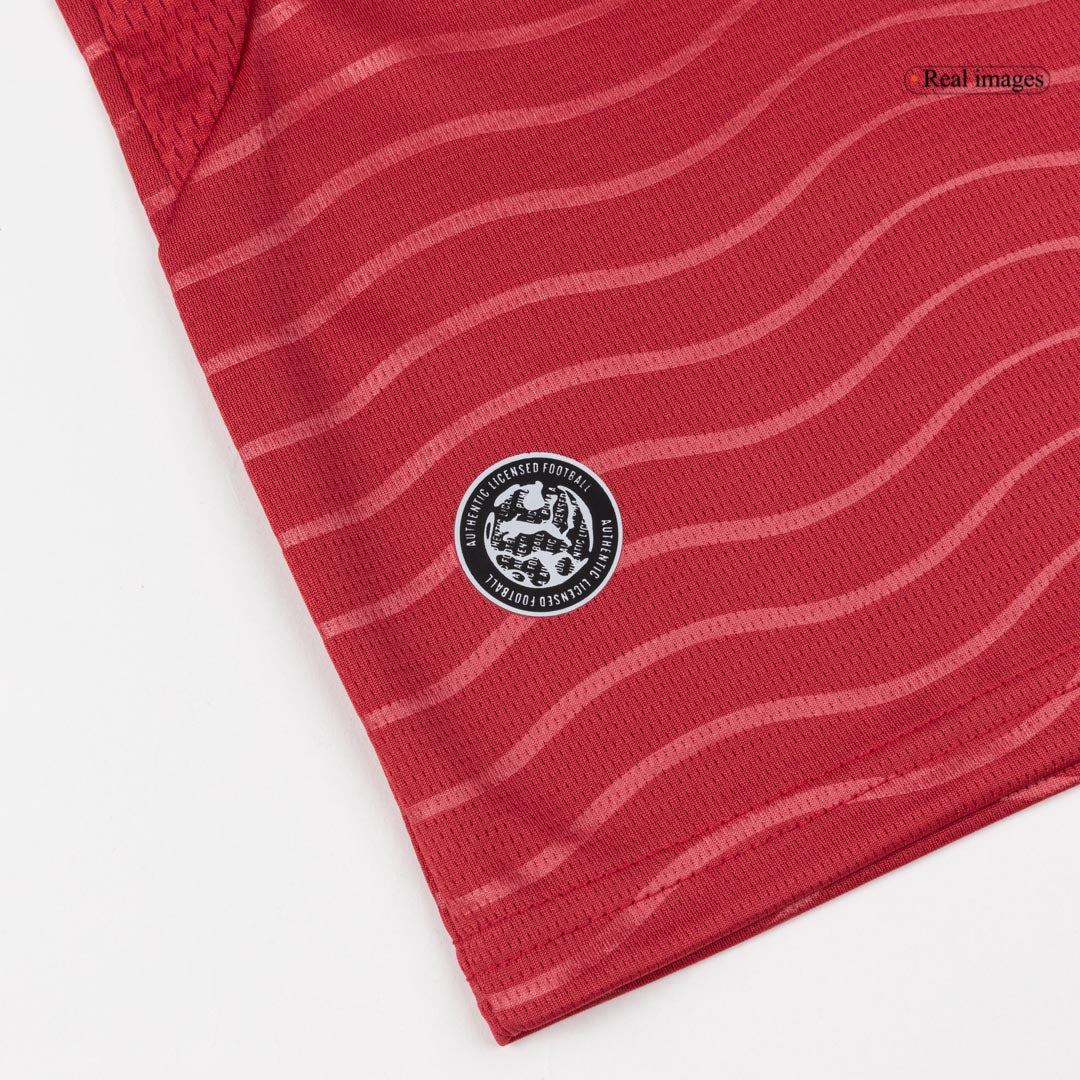 RONALDO #7 Portugal Kids Home Soccer Kit World Cup 2026 Red [PREMIUM]