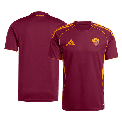 Roma Mens Home Soccer Kit 2025/26 Red