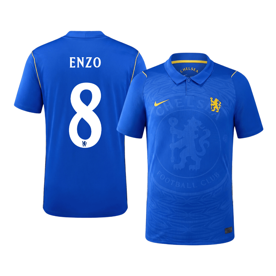 Chelsea Home Soccer Jersey 2026/27 – ENZO #8 – UCL