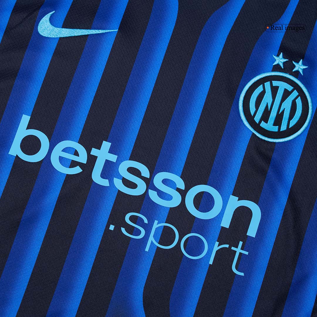 LAUTARO #10 Inter Milan Mens Home Soccer Jersey 2025/26 Blue&Black