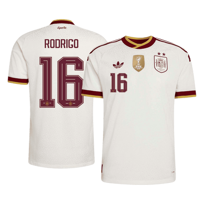 [Champion Edition] Spain Away Soccer Jersey World Cup 2026 – RODRIGO #16 (Player Version)