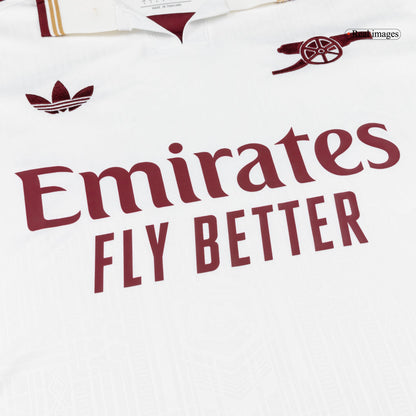 Arsenal Mens Third Away Soccer Jersey 2025/26 White