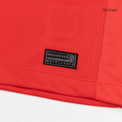 PSG Mens Third Away Soccer Jersey 2025/26 Red