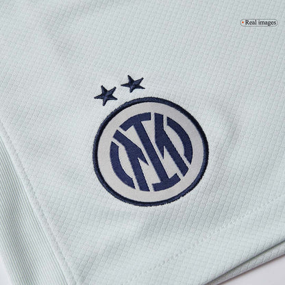 Inter Milan Mens Away Soccer Shorts 2025/26 White