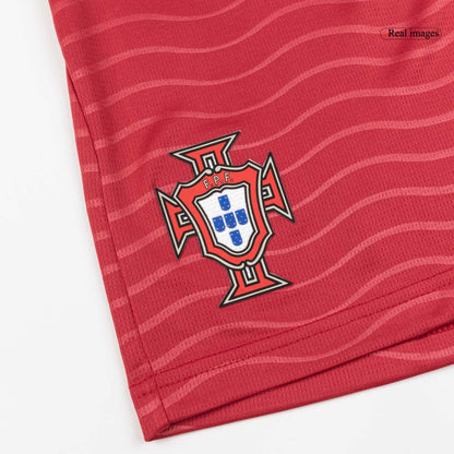 Portugal Mens Home Soccer Shorts World Cup 2026 Red