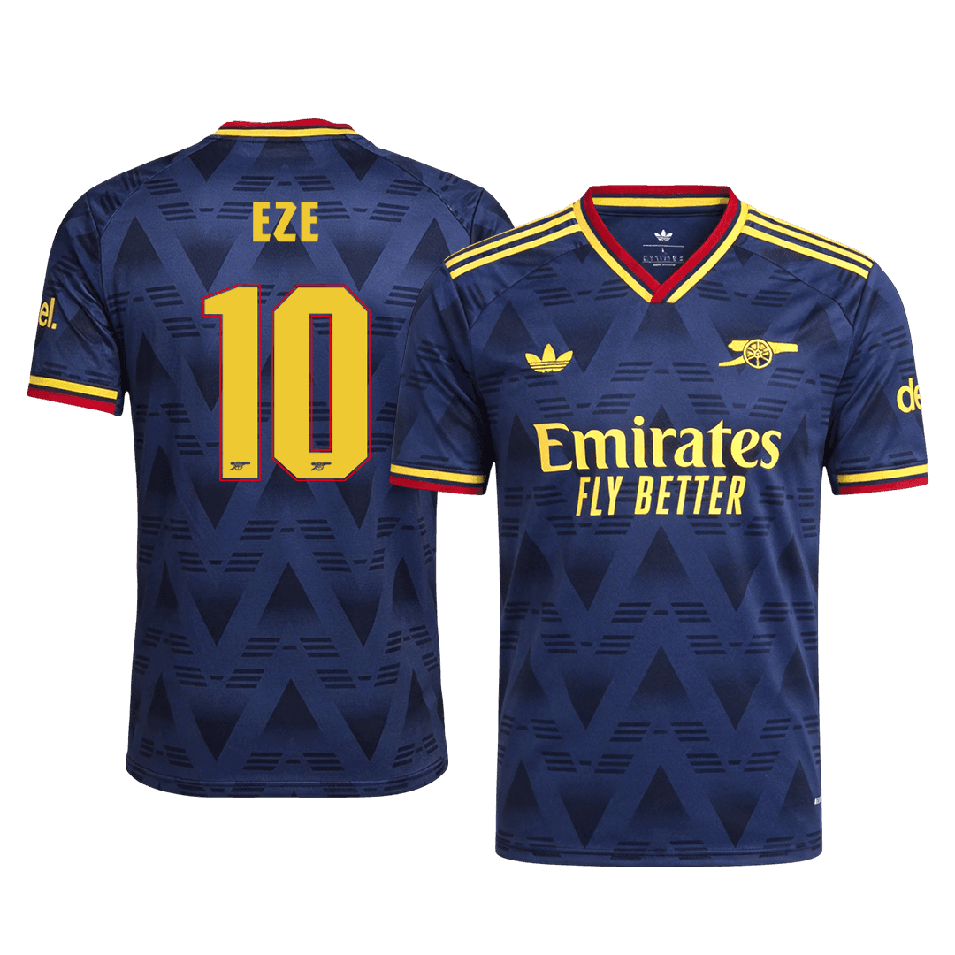 Arsenal Away Soccer Jersey 2026/27 – EZE #10 – UCL (Player Version)
