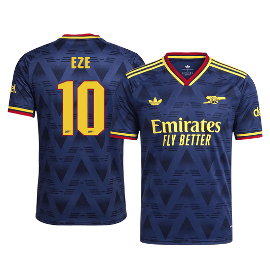 Arsenal Away Soccer Jersey 2026/27 – EZE #10 – UCL (Player Version)