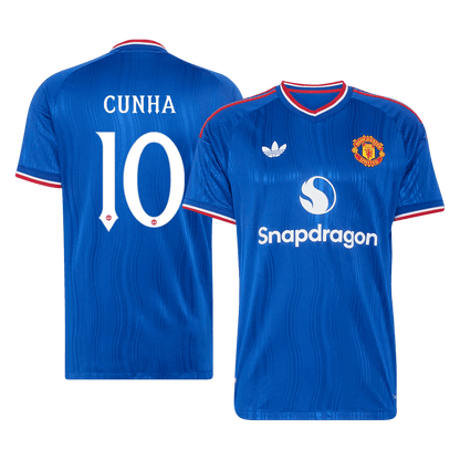 Manchester United Away Soccer Jersey 2026/27 – CUNHA #10 – UCL (Player Version)