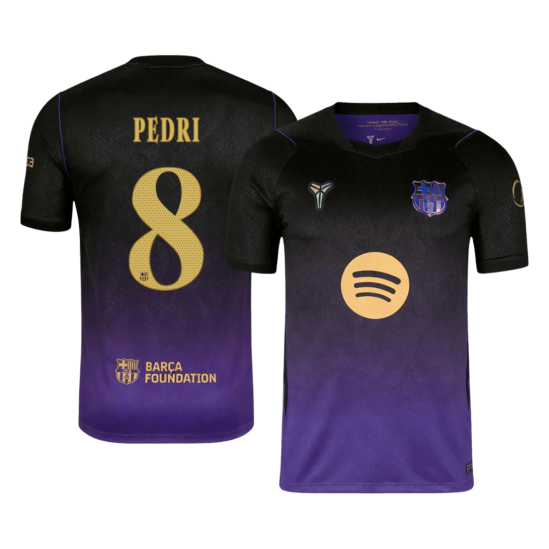 Barcelona Away Soccer Jersey 2026/27 – PEDRI #8 – UCL
