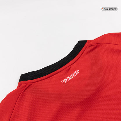 Austria Mens Home Soccer Jersey World Cup 2026 Red