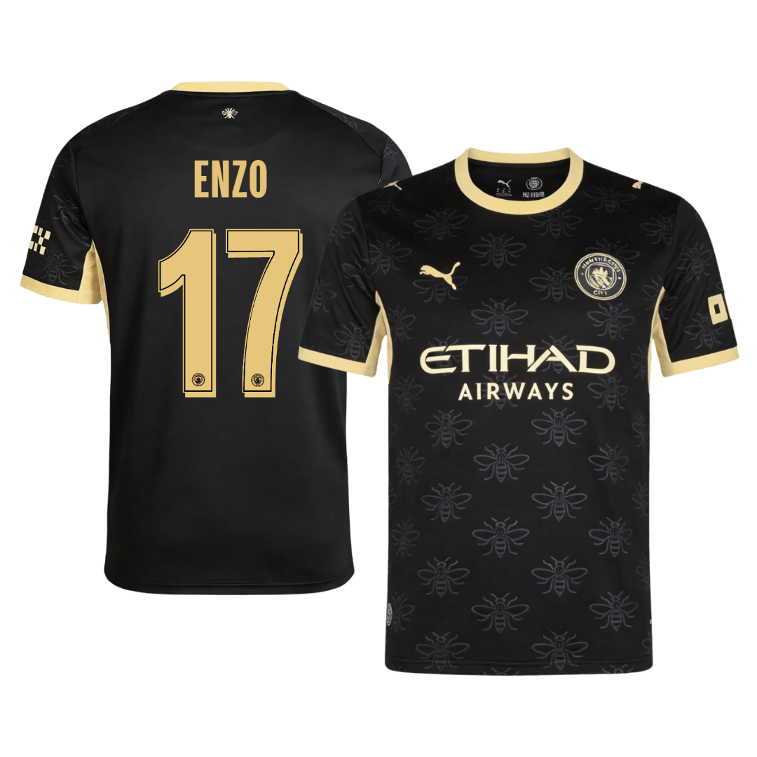 Manchester City Away Soccer Jersey 2026/27 – ENZO #17 – UCL