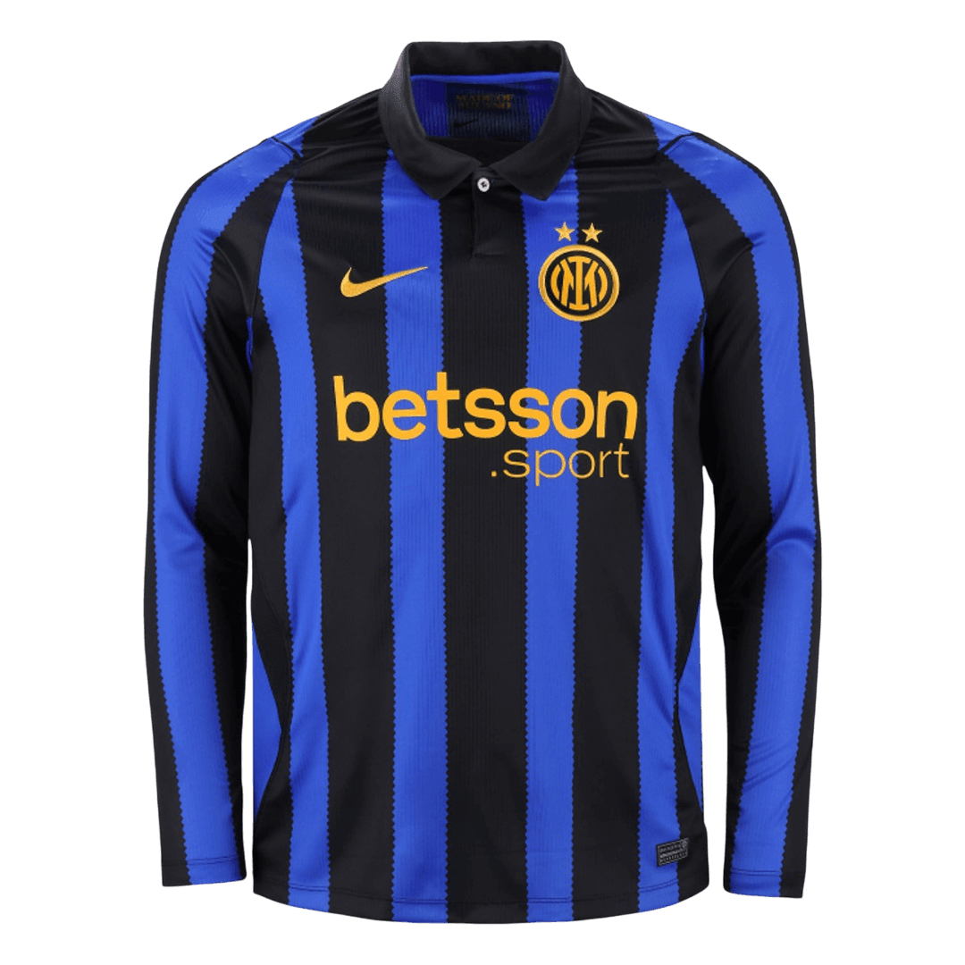 Inter Milan Home Long Sleeve Soccer Jersey 2026/27