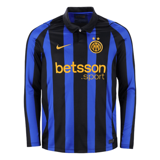 Inter Milan Home Long Sleeve Soccer Jersey 2026/27
