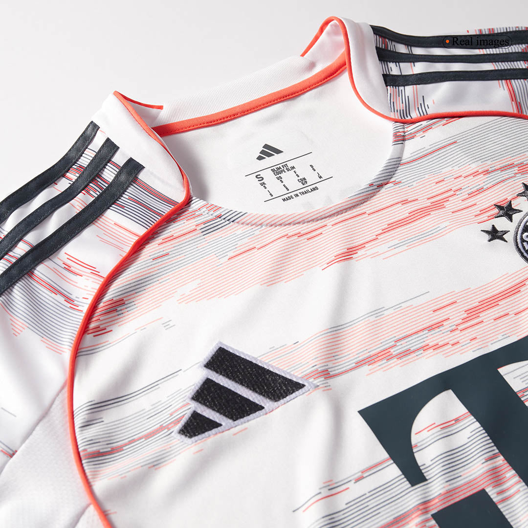 MÜLLER Special #25 Bayern Munich Mens Away Soccer Jersey 2025/26 White