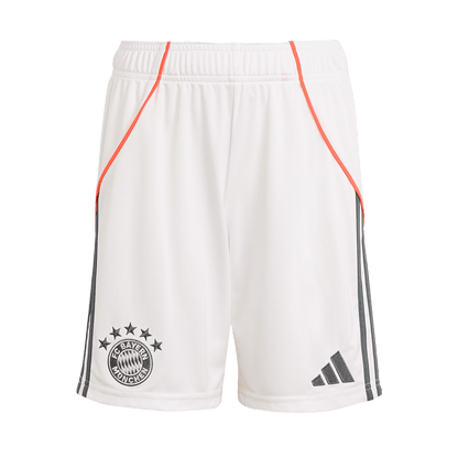 Bayern Munich Mens Away Soccer Full Set 2025/26 White