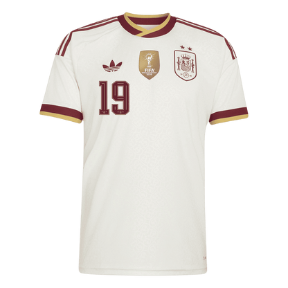 [Champion Edition] Spain Away Soccer Jersey World Cup 2026 – LAMINE YAMAL #19