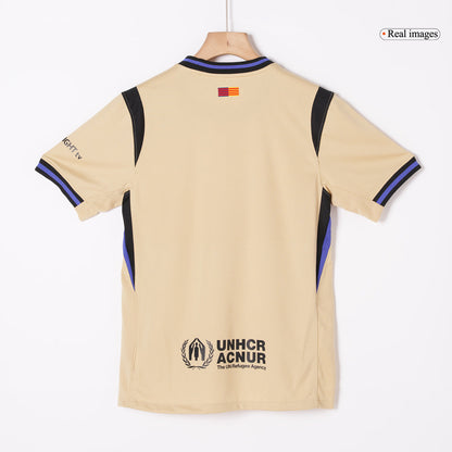 ROONY #19 Barcelona Mens Away Soccer Jersey UCL 2025/26 Yellow
