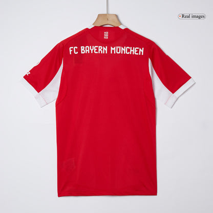 KANE #9 Bayern Munich Mens Home Soccer Jersey 2025/26 Red - Player Version