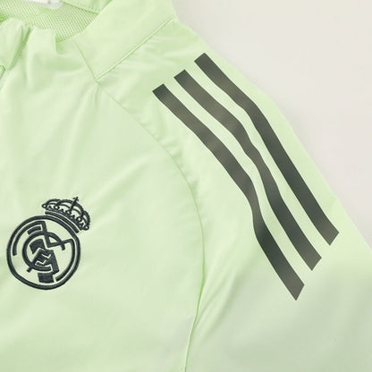 Real Madrid Mens Windbreaker Jacket 2025/26 Green