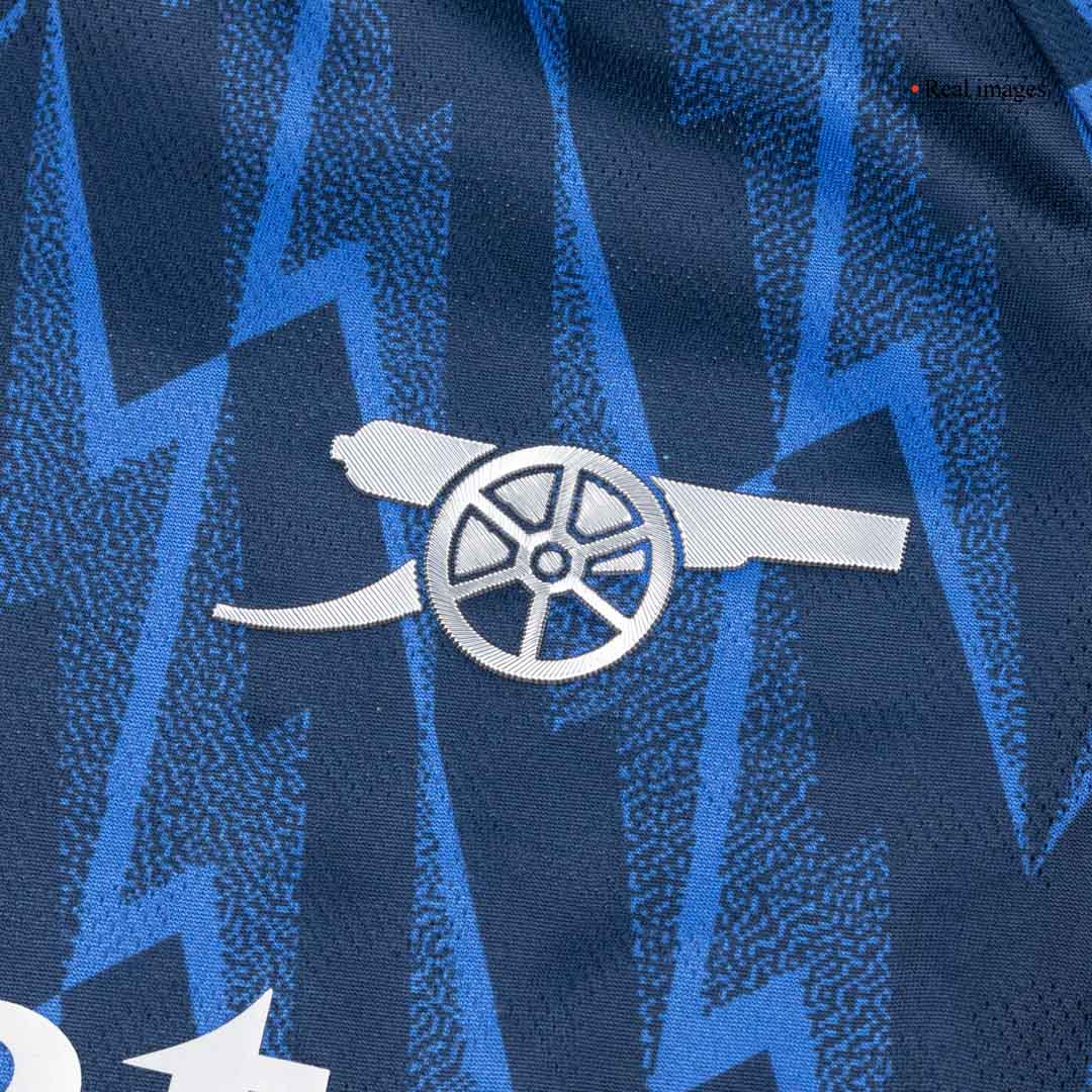 ØDEGAARD #8 Arsenal Mens Away Soccer Jersey 2025/26 Blue - Player Version