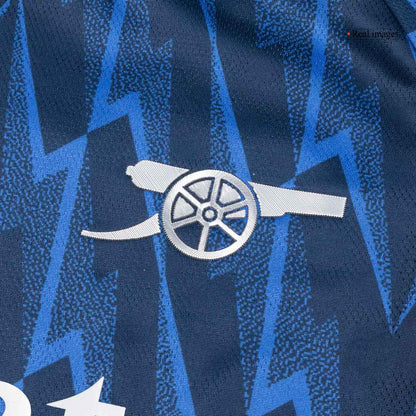 ØDEGAARD #8 Arsenal Mens Away Soccer Jersey 2025/26 Blue - Player Version