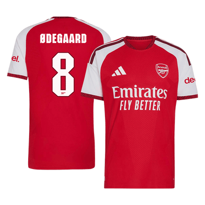 Arsenal Home Soccer Jersey 2026/27 – ØDEGAARD #8 – UCL (Player Version)
