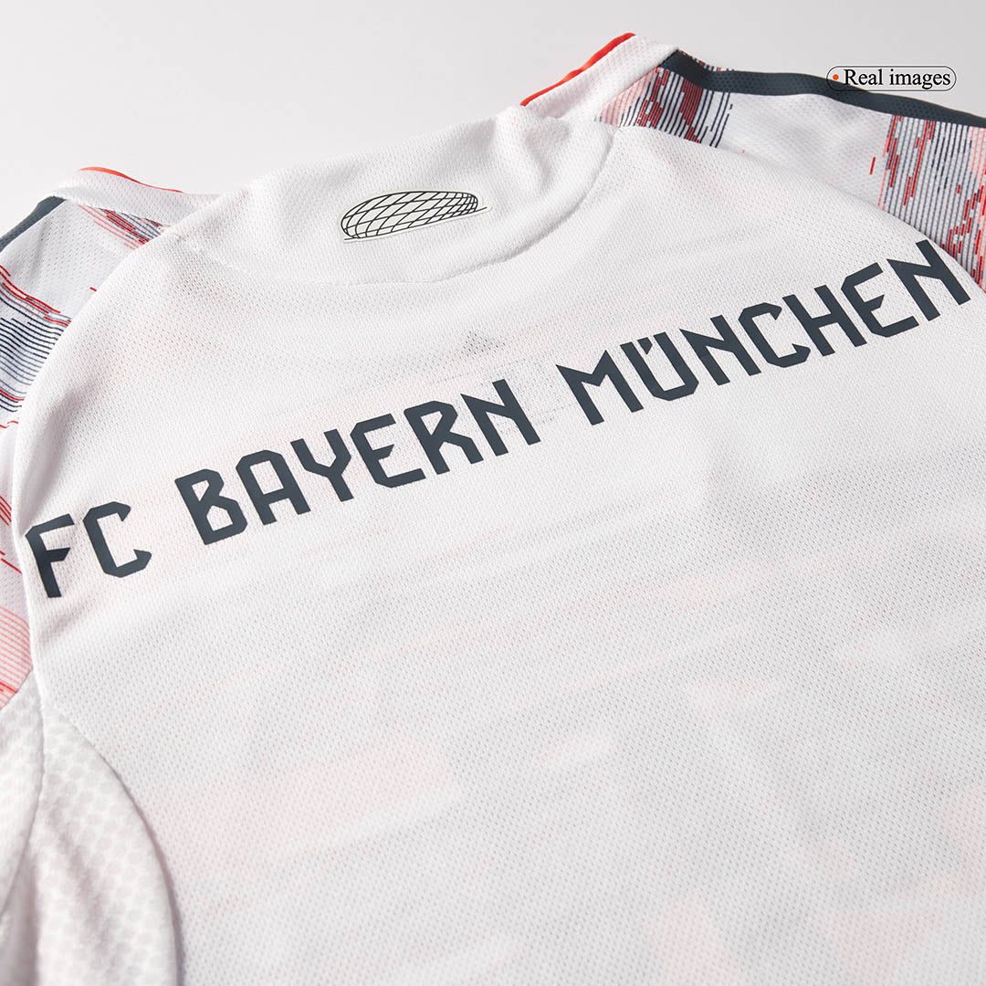 Bayern Munich Mens Away Soccer Jersey 2025/26 White - Player Version