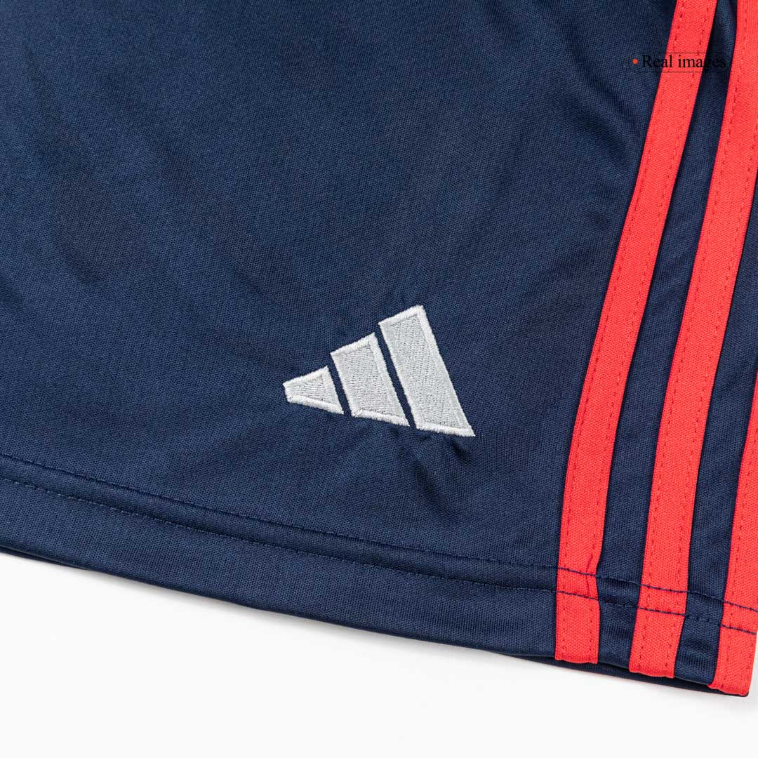 Arsenal Mens Away Soccer Shorts 2025/26 Navy