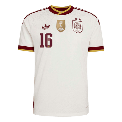 [Champion Edition] Spain Away Soccer Jersey World Cup 2026 – RODRIGO #16 (Player Version)
