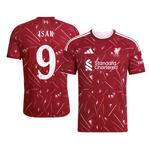 Liverpool Home Soccer Jersey 2026/27 – ISAK #9 – UCL