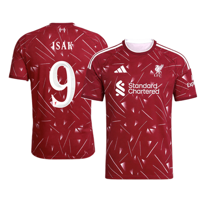 Liverpool Home Soccer Jersey 2026/27 – ISAK #9 – UCL