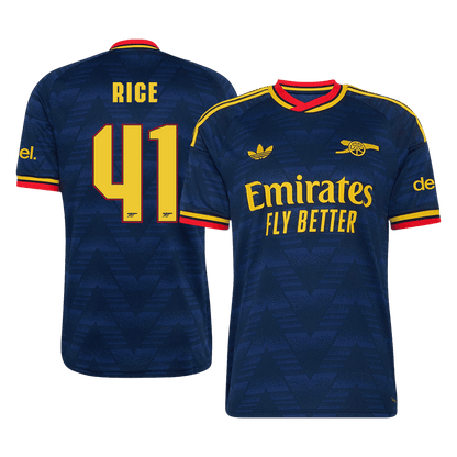 Arsenal Away Soccer Jersey 2026/27 – RICE #41 – UCL
