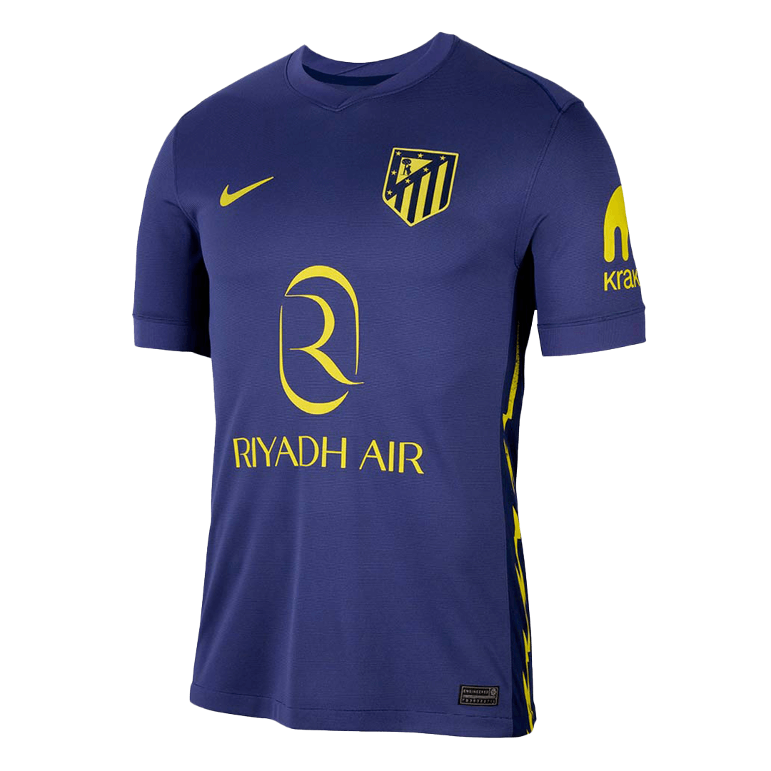 Atletico Madrid Mens Away Soccer Jersey 2025/26 Navy